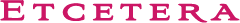 Etcetera Typography Logo