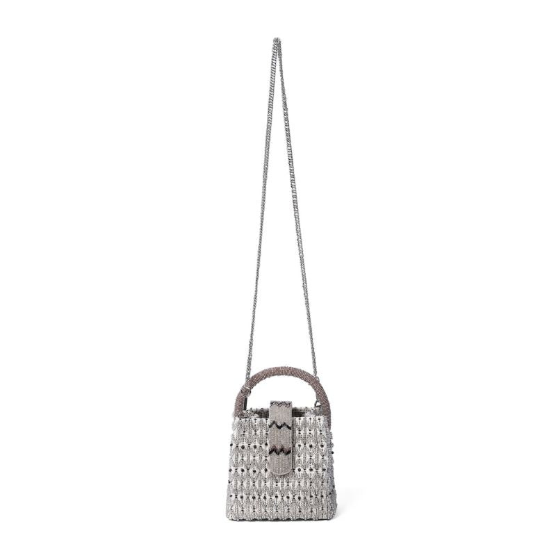 Sparkle Salt N Pepper Mini Party Tote
