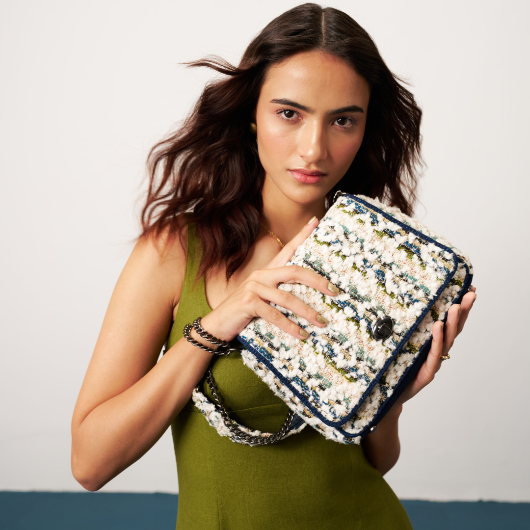 Cloud Fabric Medium Shoulder Bag
