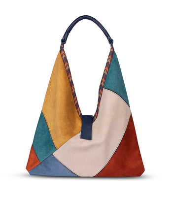 Foldable Shopper Jigsaw Tote