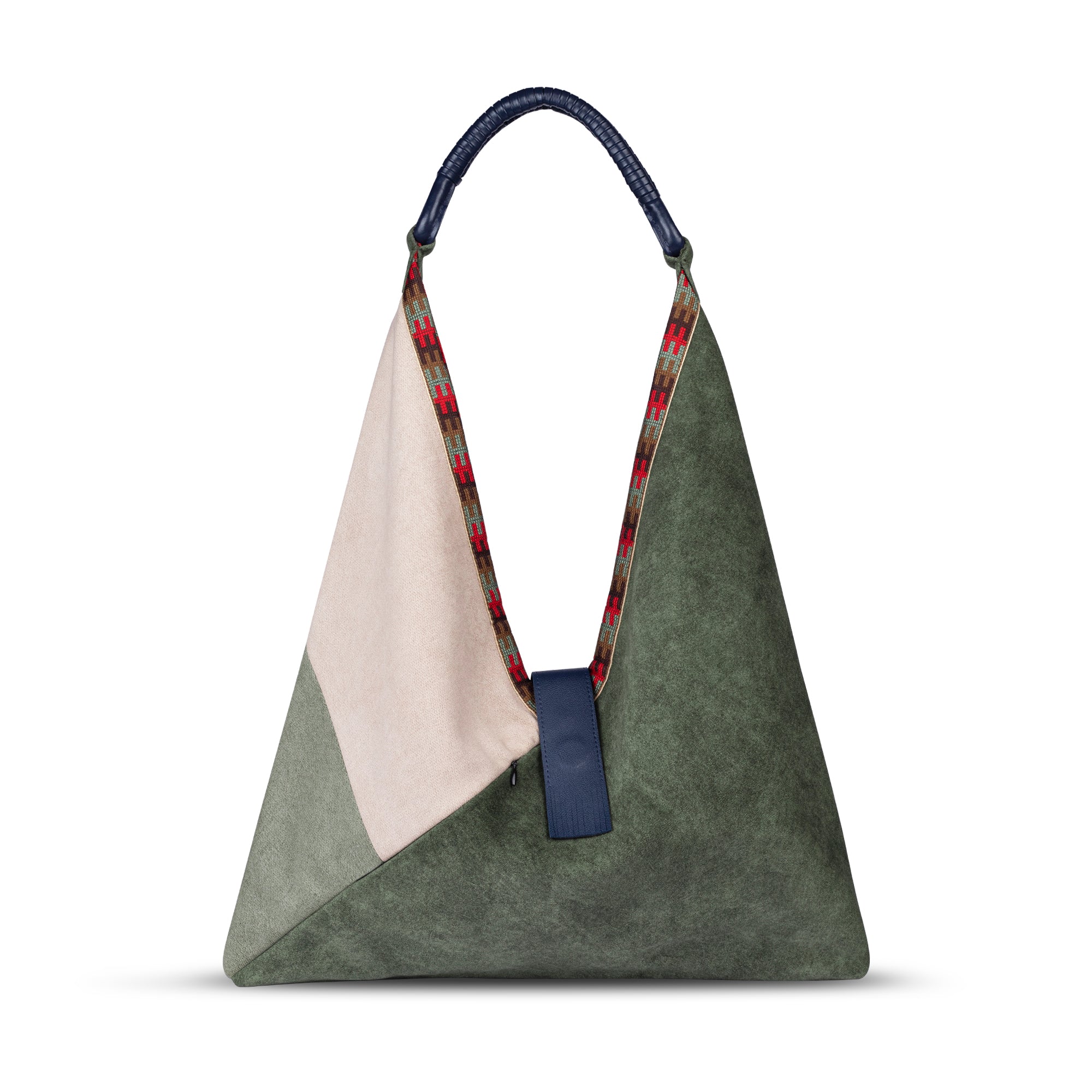 Forest Green Foldable Shopper Bag From Spring Summer Collection