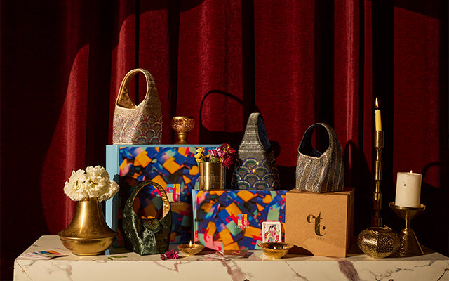 Stylish designer bag as a wedding gift surprise