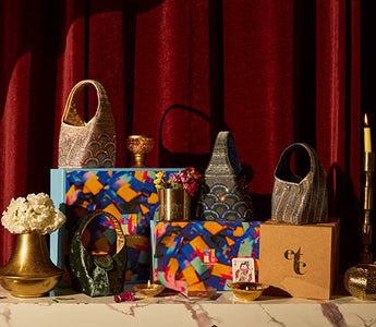 Stylish designer bag as a wedding gift surprise