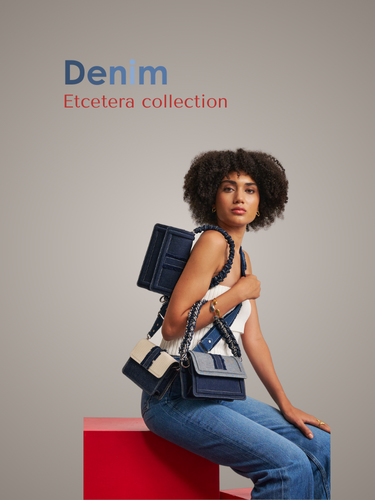 Buy Denim Bags Online in India Etcetera