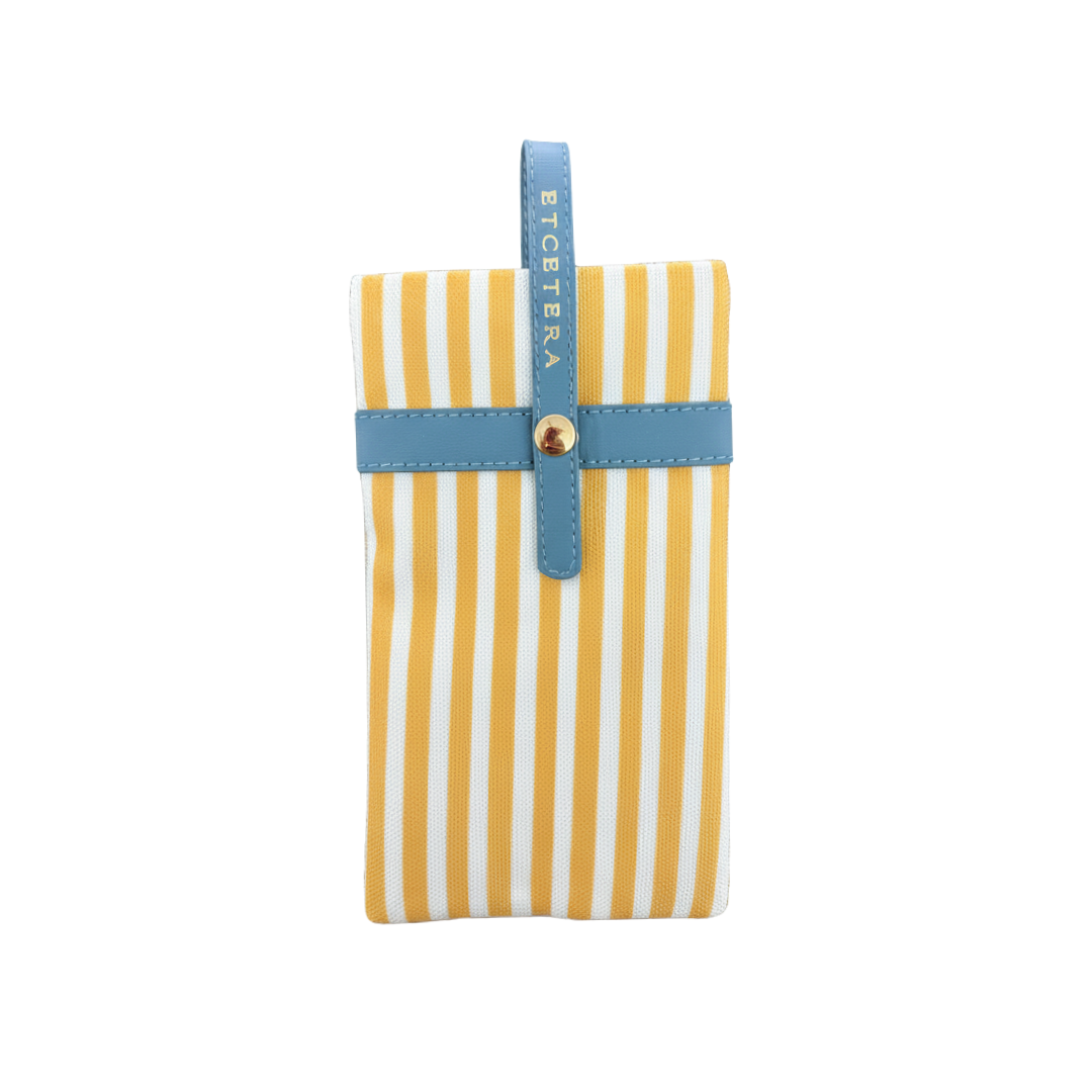 Twin Carry Eyeglass Pouch - Yellow