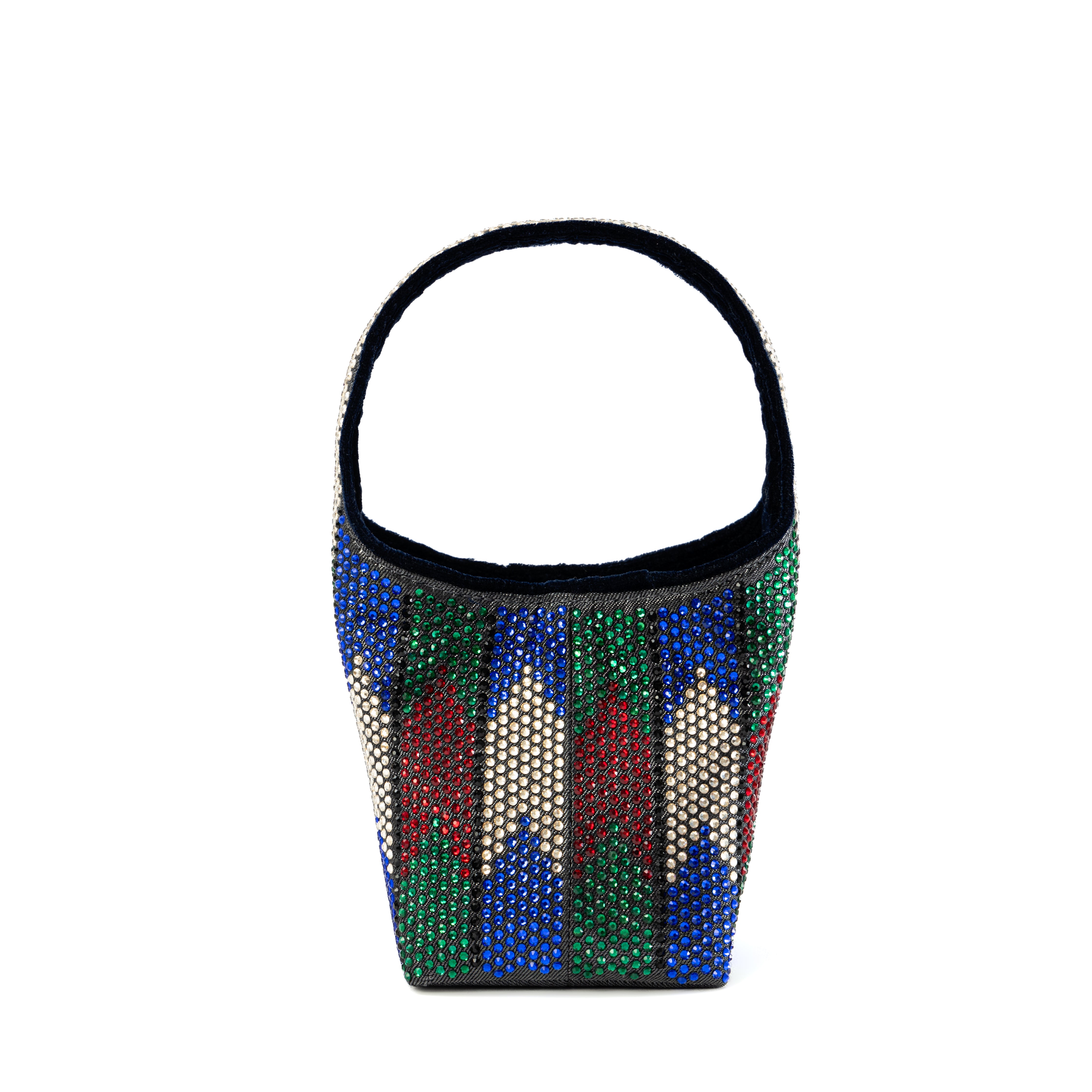 Paris Petite Chevron Party Jewel Tone Bag