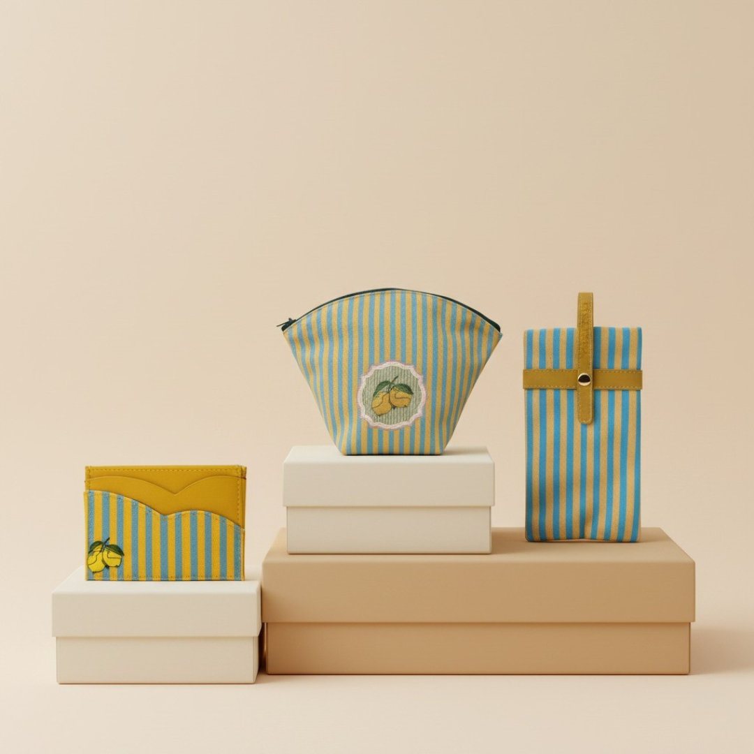 Stripe Right Daily Trio Gift Set - Limoncello