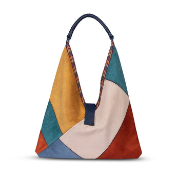 Foldable Shopper Jigsaw Tote