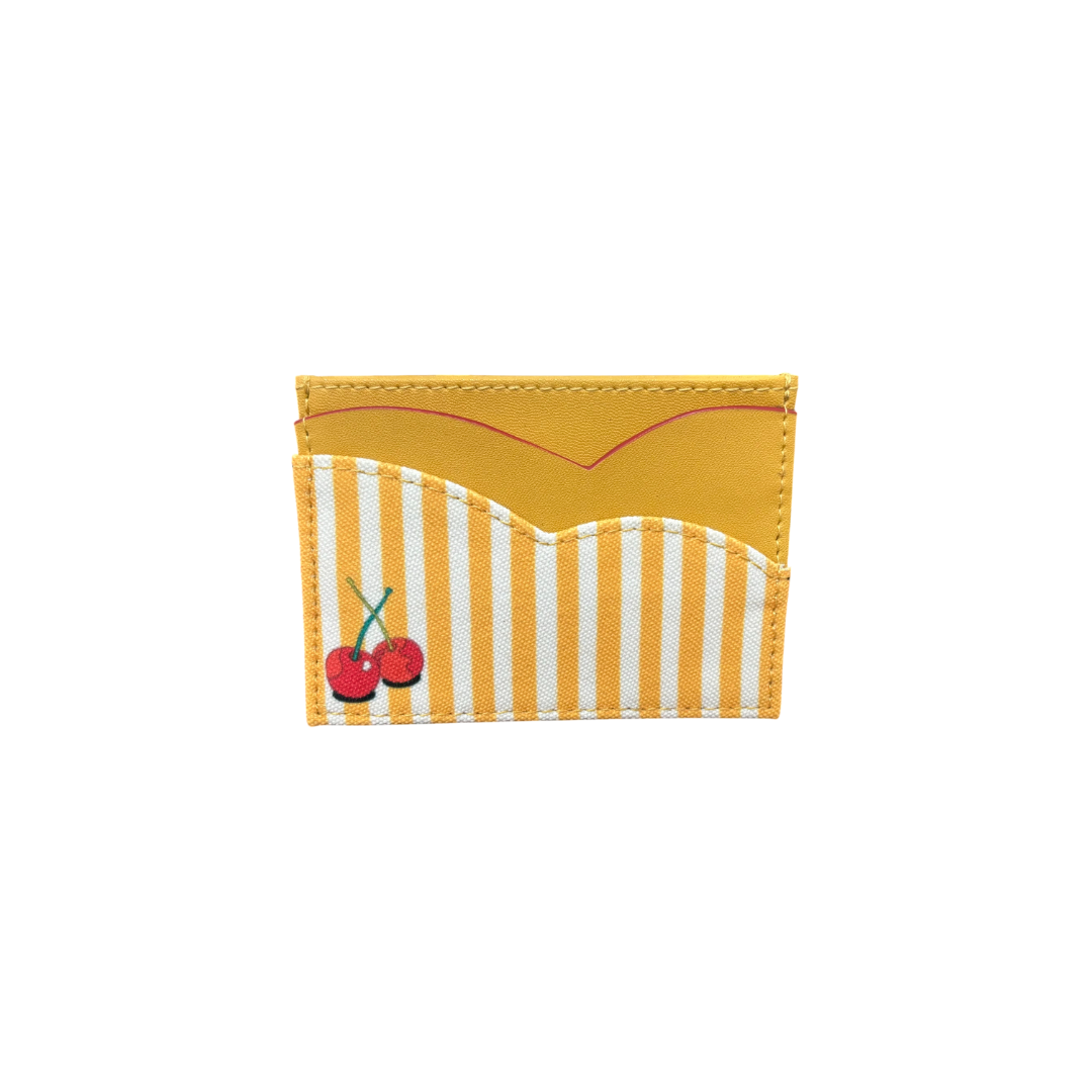 Stripe Right - Cherry Pop Wallet-Yellow