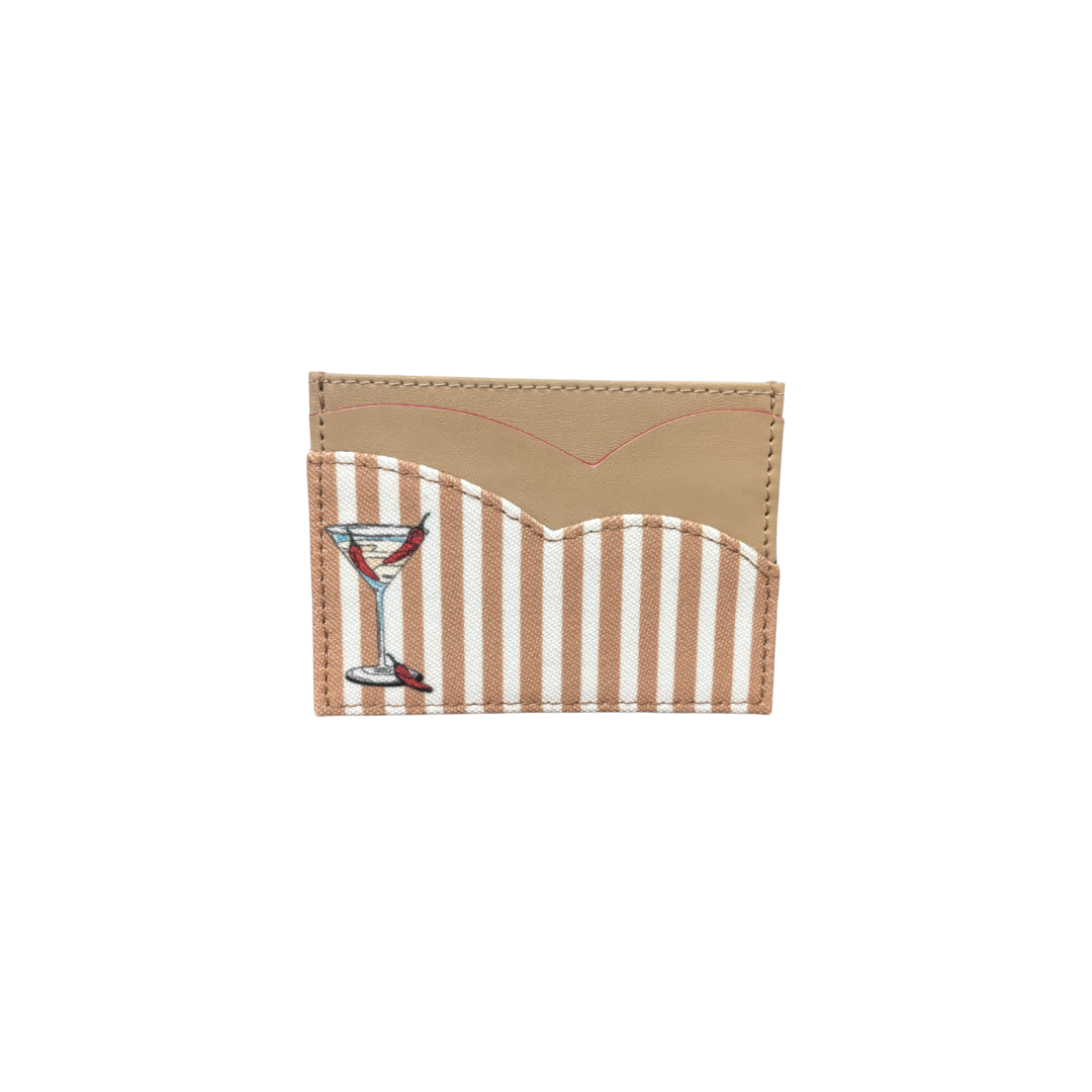 Stripe Right - Cocktail Hour Wallet-Beige