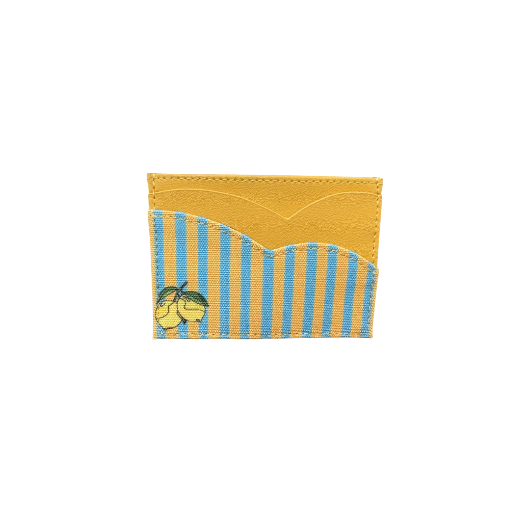 Stripe Right - Limoncello Wallet Yellow