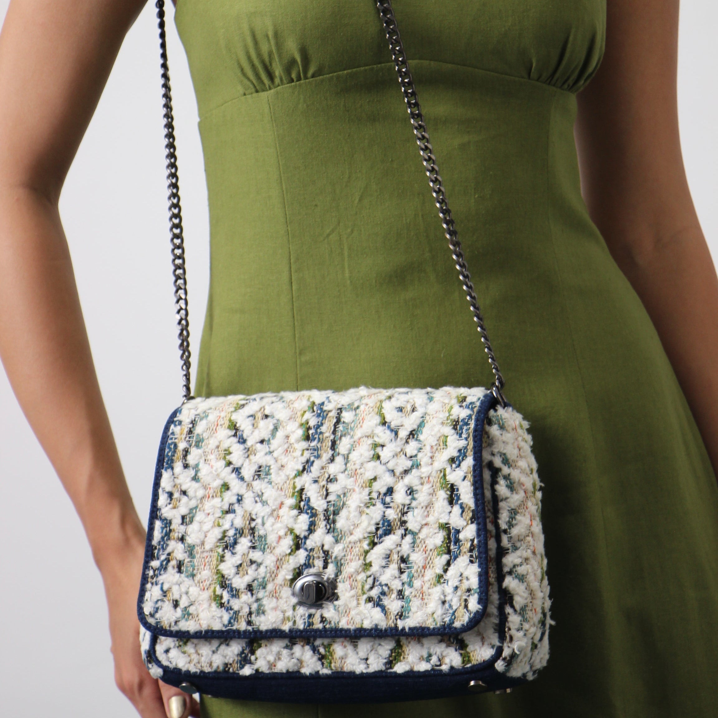 Cloud Fabric Medium Shoulder Bag