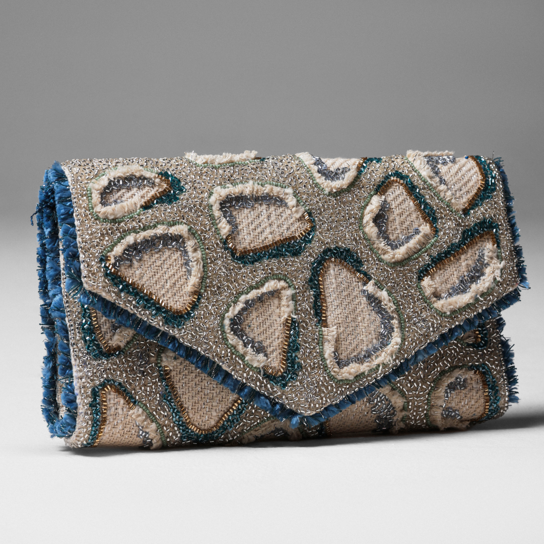 Tessera Corfu Bead Clutch
